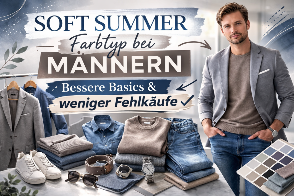 Männer Soft Summer Farbtyp