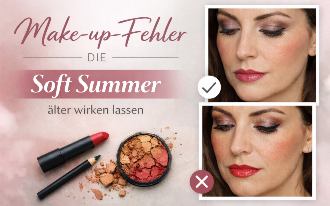 Make-up-Fehler, die Soft Summer älter wirken lassen