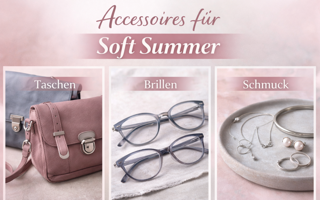 Accessoires für Soft Summer – diese Details machen den Unterschied