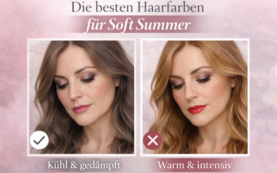 Die besten Haarfarben für Soft Summer – und warum die falsche Wahl älter wirken lässt