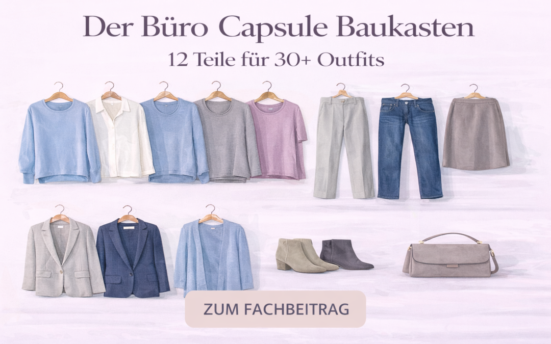 Soft Summer Capsule Wardrobe fürs Büro, Schritt für Schritt zu Outfits