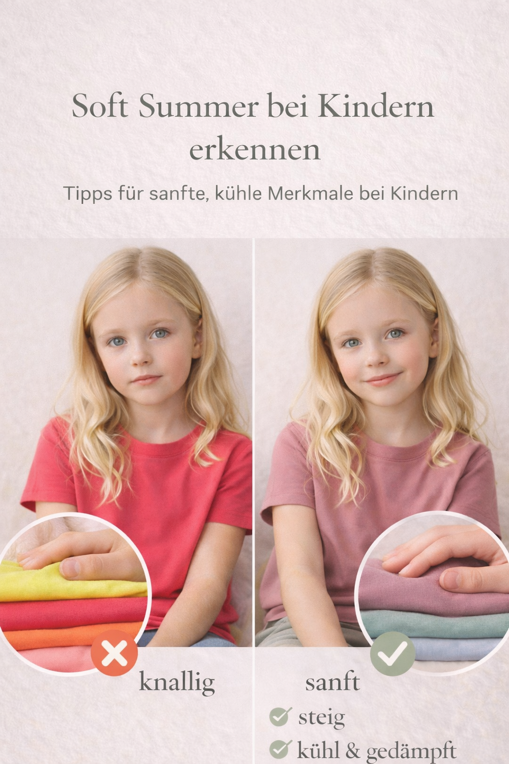 Soft Summer bei Kindern