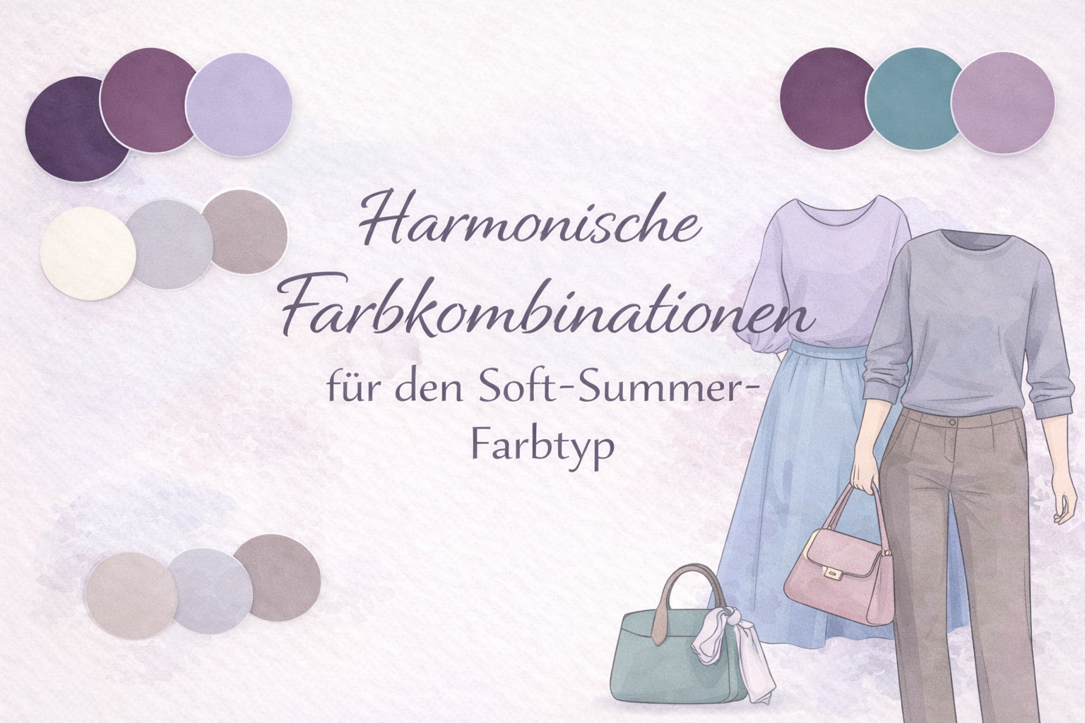 Harmonische Farbkombinationen