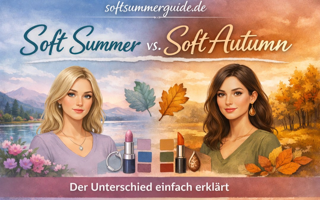 Soft Summer vs Soft Autumn: Der Unterschied einfach erklärt