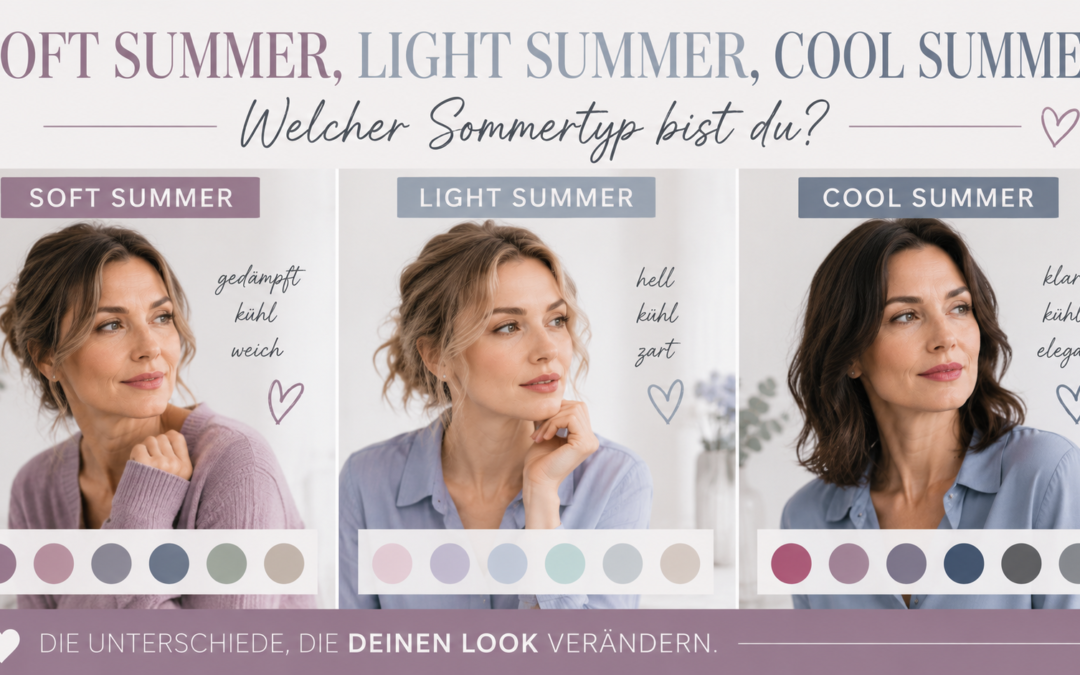 Soft Summer vs True Summer vs Light Summer