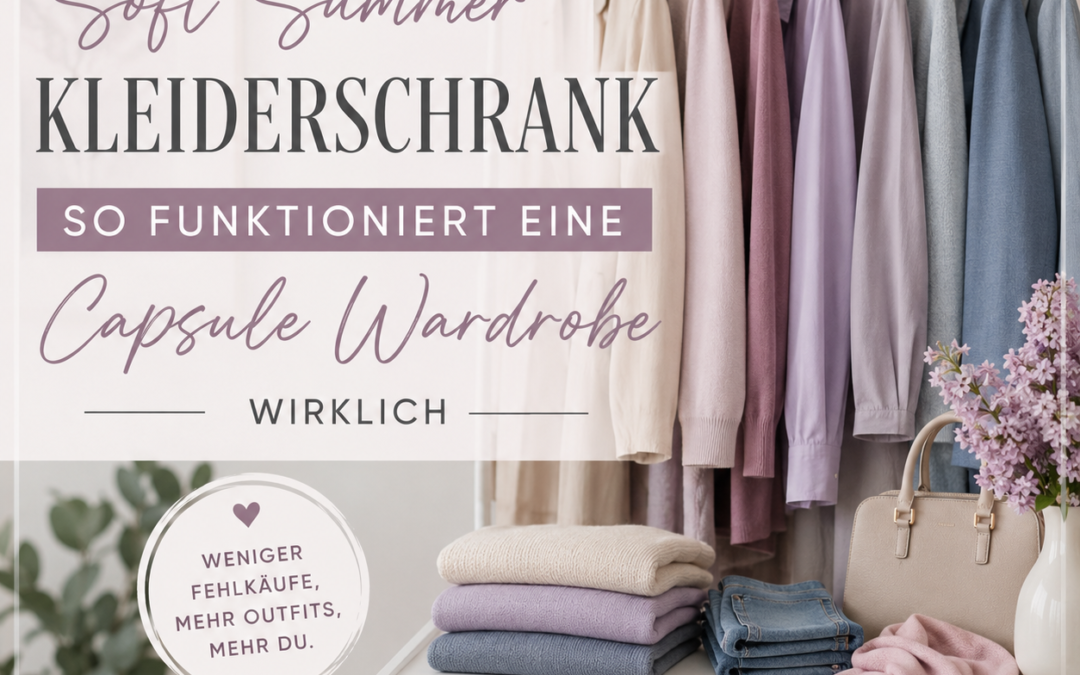 Soft Summer Kleiderschrank: So funktioniert eine Capsule Wardrobe wirklich