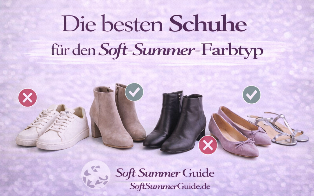 Die besten Schuhe für den Soft-Summer-Farbtyp