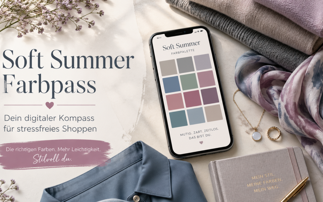 Schluss mit dem Farben-Raten: Dein digitaler Kompass für den Soft Summer Kleiderschrank 2026