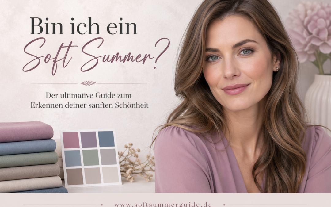 Bin ich ein Soft Summer? Der ultimative Guide zum Erkennen deiner sanften Schönheit