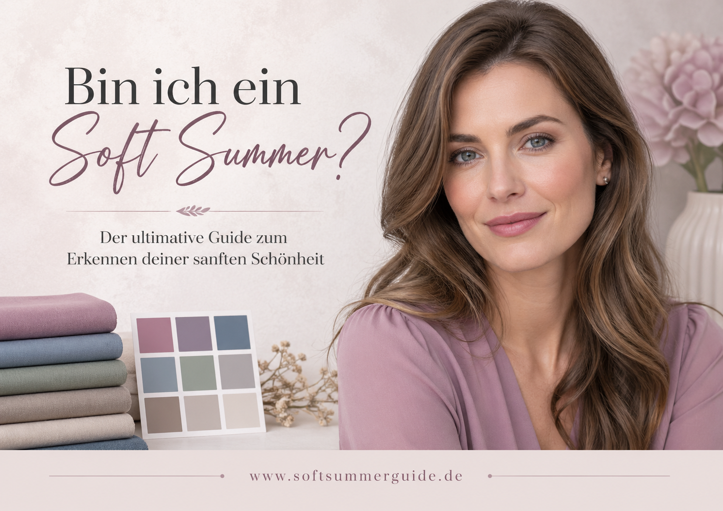 Bin ich ein Soft Summer? Der ultimative Guide zum Erkennen deiner sanften Schönheit