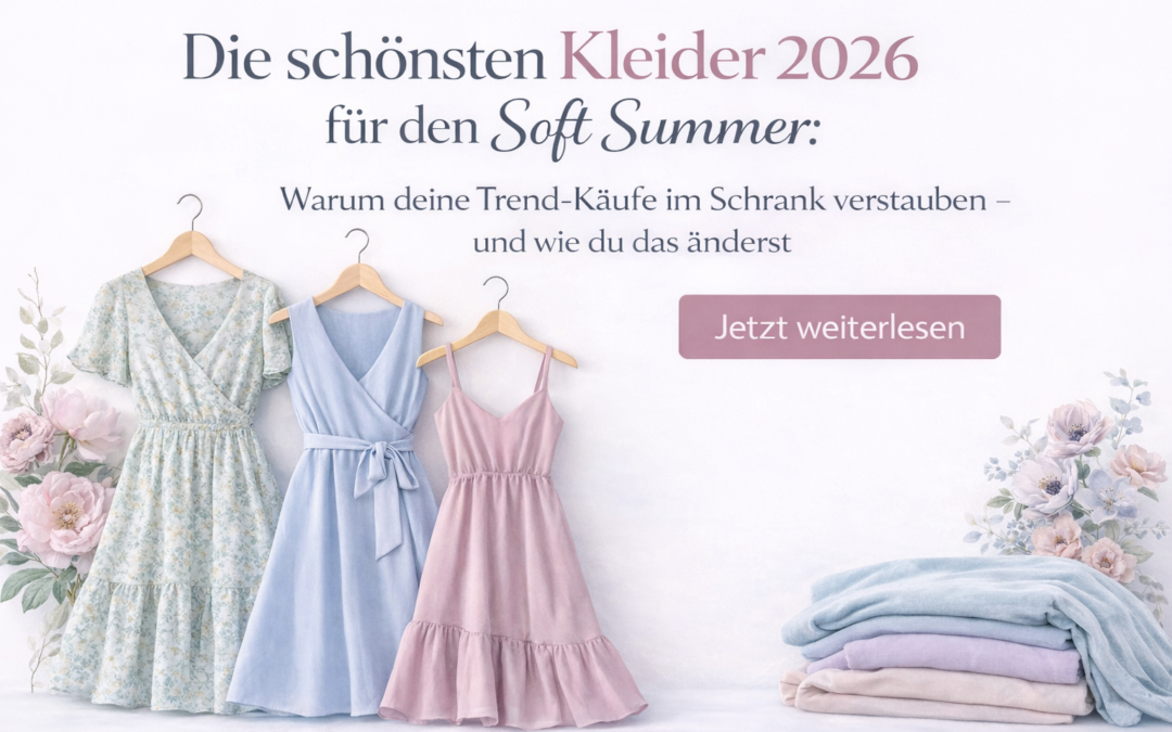 Die schönsten Kleider 2026 für den Soft Summer