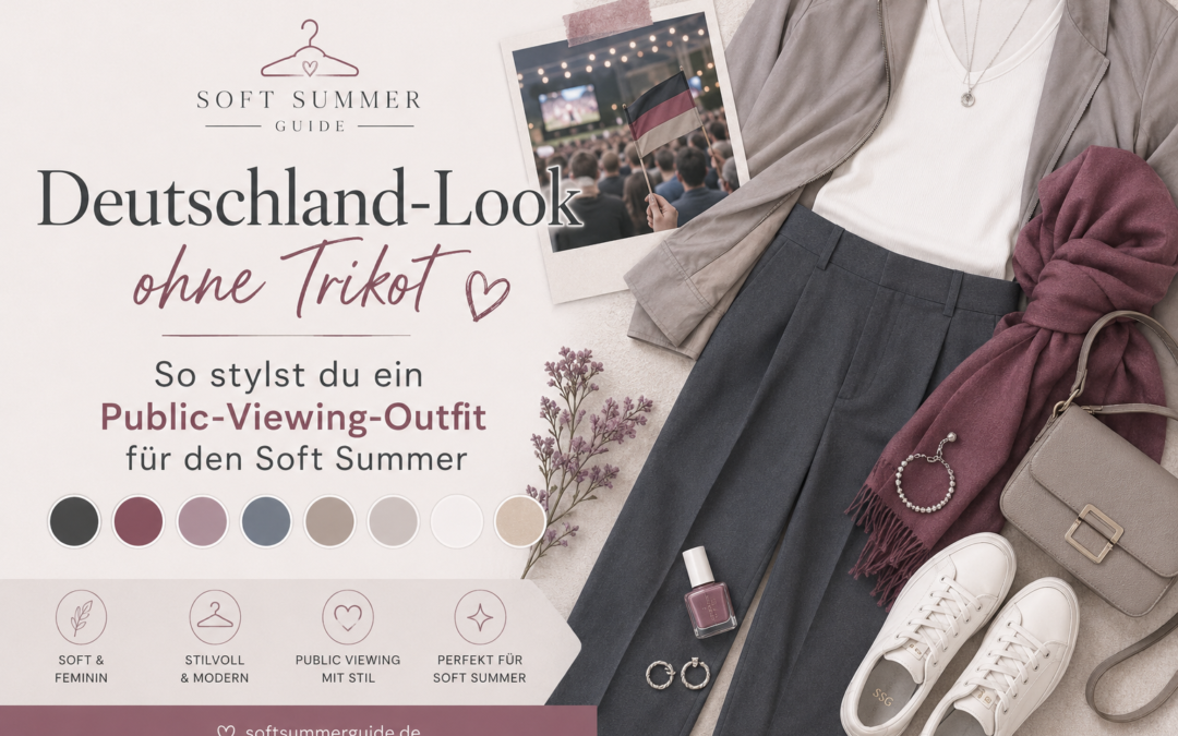 Deutschland-Look ohne Trikot: So stylst du ein Public-Viewing-Outfit für den Soft Summer