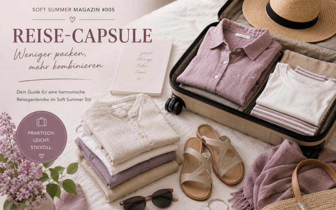 Soft Summer Magazin #005 – Reise-Capsule: Weniger packen, mehr kombinieren