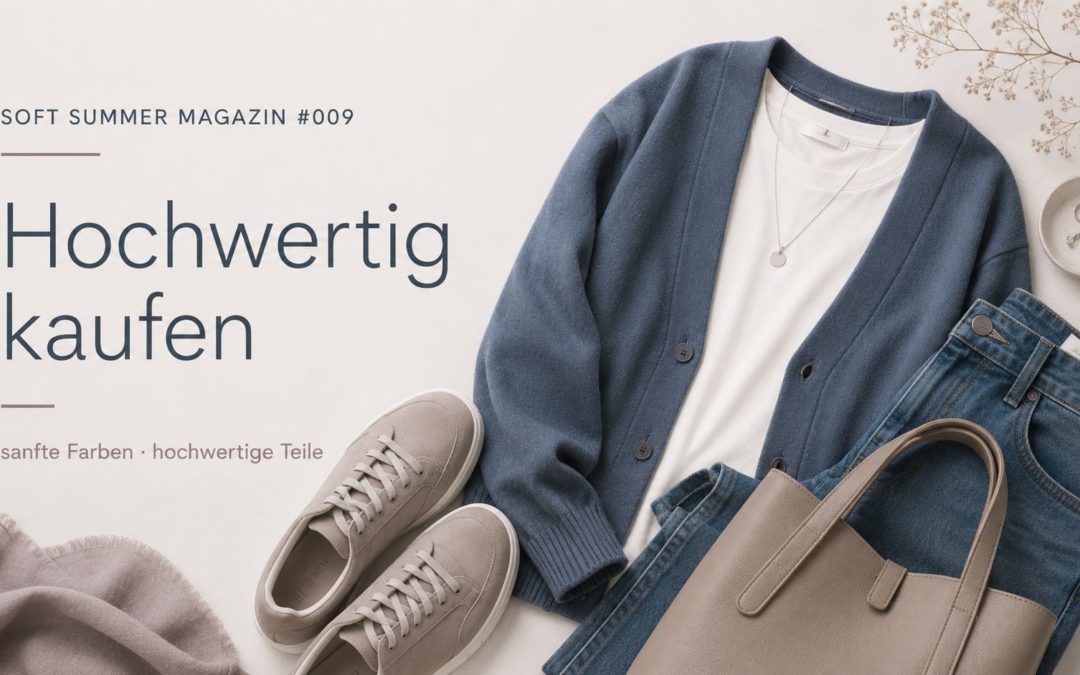 Soft Summer Magazin #009 – Hochwertige Kleidung für den Soft Summer Farbtyp