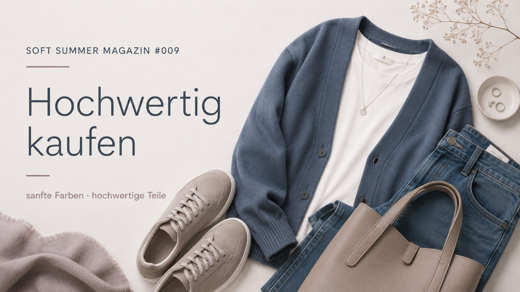 Soft Summer Magazin #009 – Hochwertige Kleidung für den Soft Summer Farbtyp