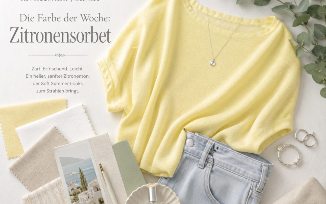 Soft Summer Magazin #006 – Sommer zu Hause + bewusster einkaufen im Sale