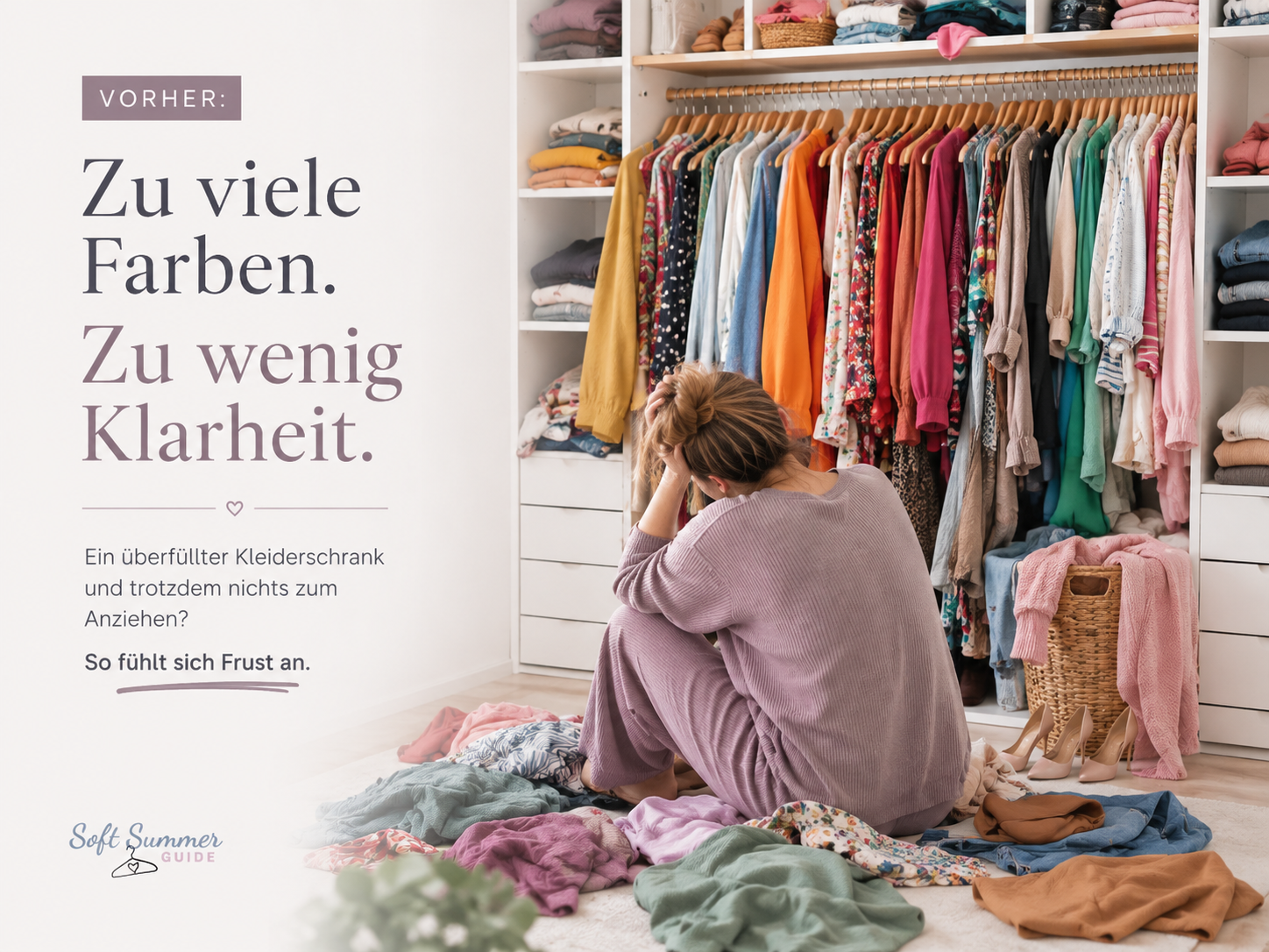 Problem: voller Kleiderschrank ohne passende Outfits