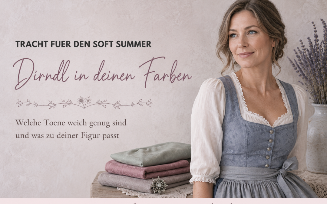 Dirndl für Soft Summer: Farben, die dir wirklich stehen