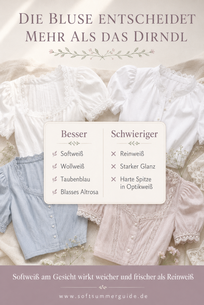 Dirndl Bluse Soft Summer