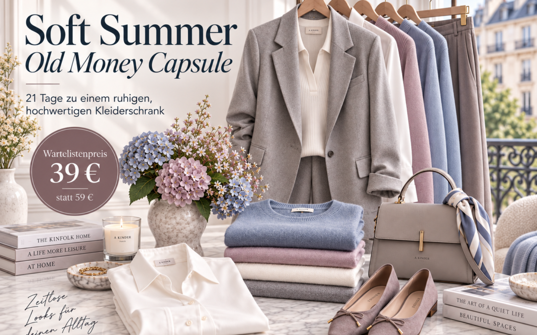Soft Summer Old Money: So funktioniert der elegante Stil in deinen Farben