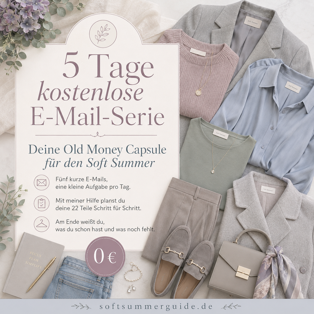 In 5 Tagen zu deiner 22-Teile-Capsule