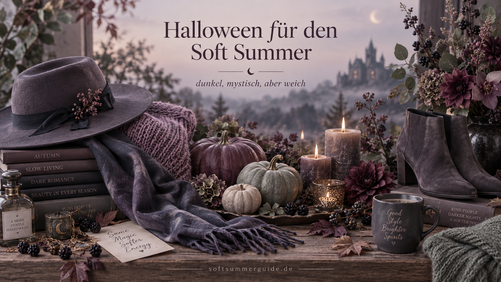 Halloween Outfits für den Soft Summer: Kostüme und Party Looks in deinen Farben
