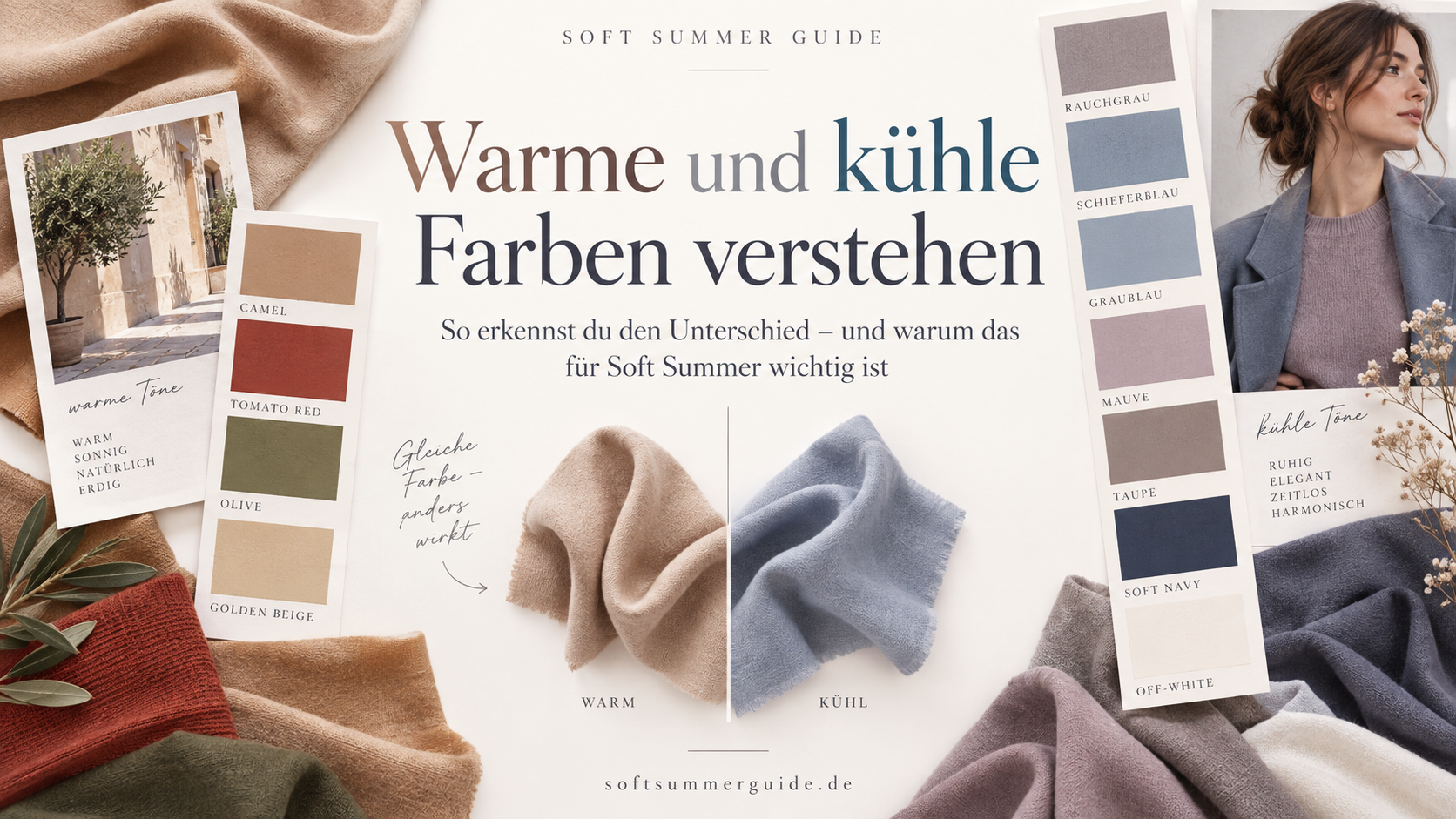 Warme und kühle Farben verstehen