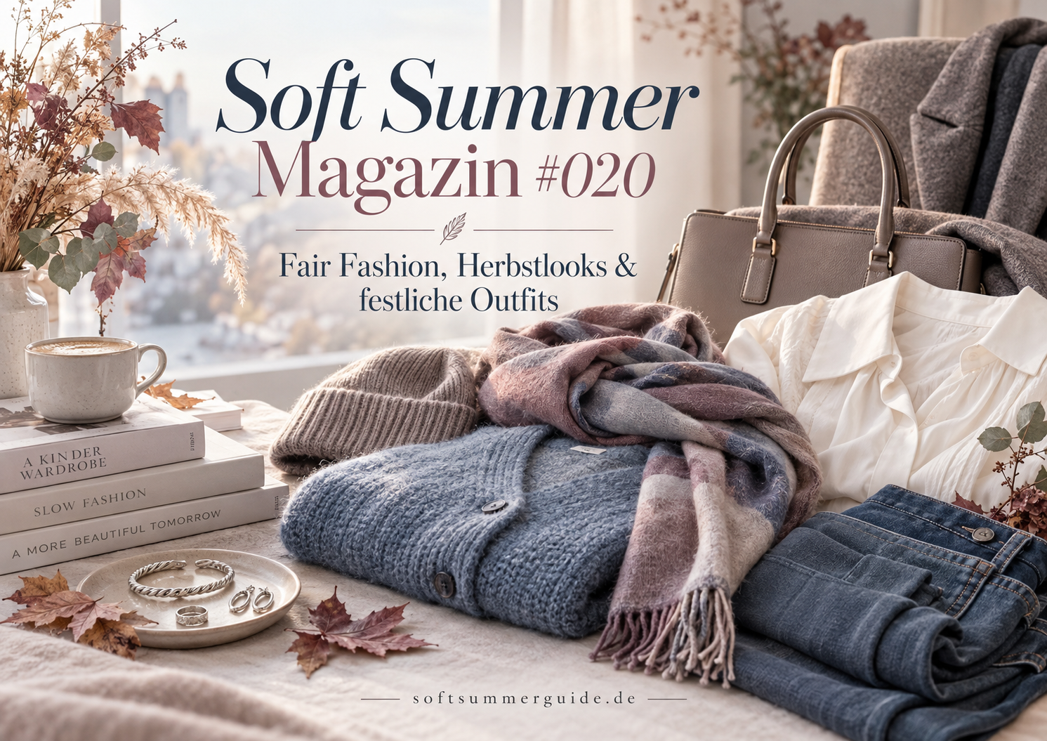 Soft Summer Magazin #020: Fair Fashion, Herbstlooks & festliche Outfits